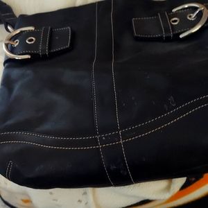 Coach Black Purse Shoulder Bag